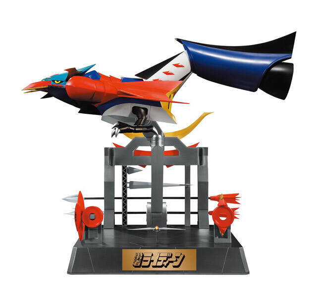 「勇者ライディーン」をつくる創刊　全高65センチ、発光＆変形ギミック搭載