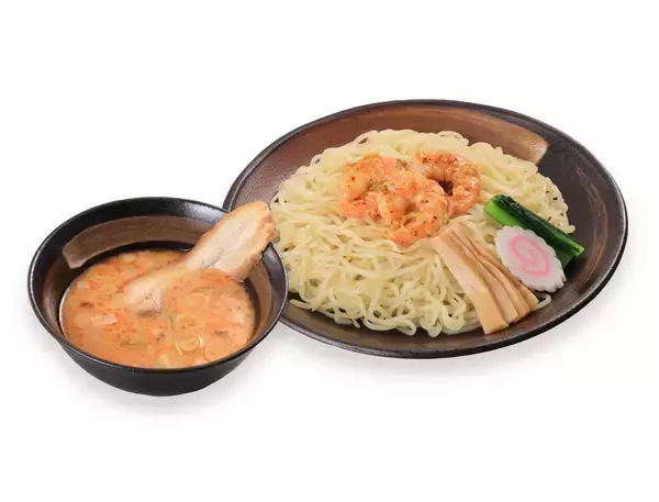 幸楽苑の「エビ味噌つけめん」再び　エビの旨味が三段構えで攻めてくる