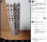 「仮装用卒塔婆にまさかの情操教育　弟の本気がホラーすぎた」の画像2