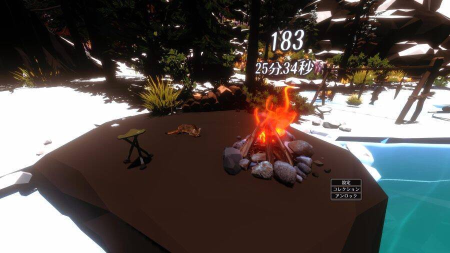 作業でたき火を燃やす新感覚クリッカー「たき火と猫」登場　癒やしと集中を両立するチル系ゲーム