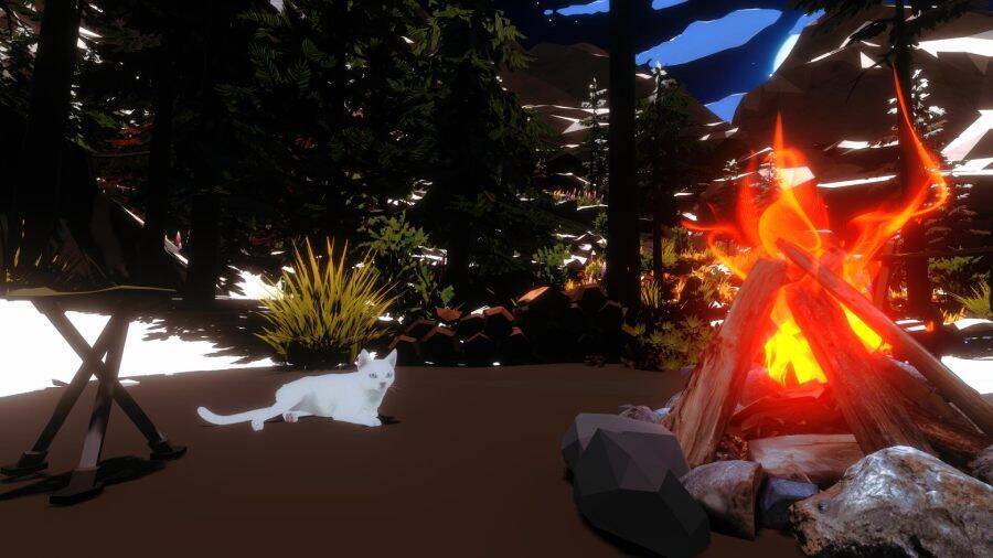 作業でたき火を燃やす新感覚クリッカー「たき火と猫」登場　癒やしと集中を両立するチル系ゲーム