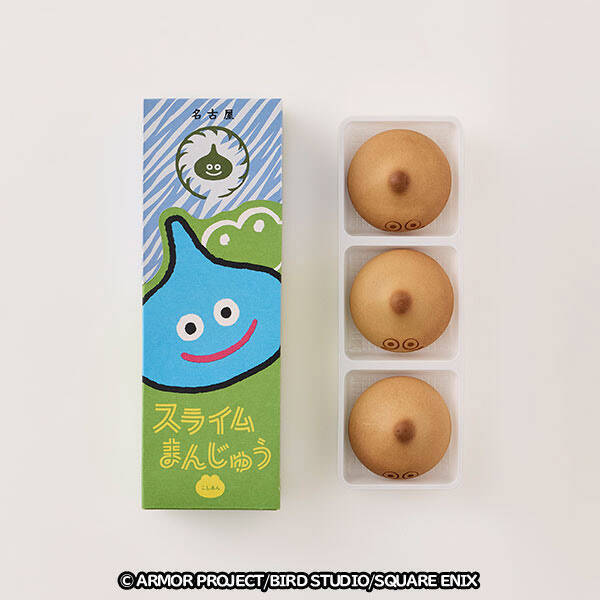ドラクエウォーク×青柳総本家「スライムまんじゅう」発売　歩く前に“食う”冒険が始まる
