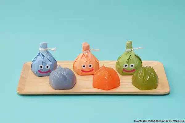 「ドラクエウォーク×青柳総本家「スライムまんじゅう」発売　歩く前に“食う”冒険が始まる」の画像