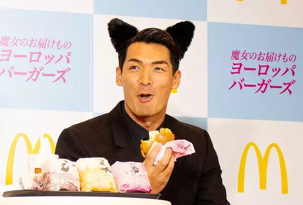 「マクドナルド、魔女のお届けもの「ヨーロッパバーガーズ」3商品が登場　発表会では長濱ねるキキと槙野智章ジジが「お届け」披露」の画像