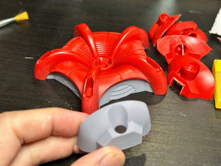 「質量を持った残像」を完全再現　ガンダムF91名シーンのジオラマが圧倒的完成度