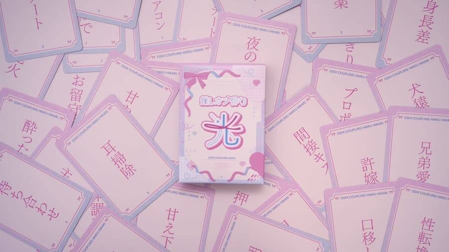 推しカプの“尊さ”と“闇”を五七五で詠む　妄想はかどる異色ボドゲ「推しカプ俳句 光／闇」登場