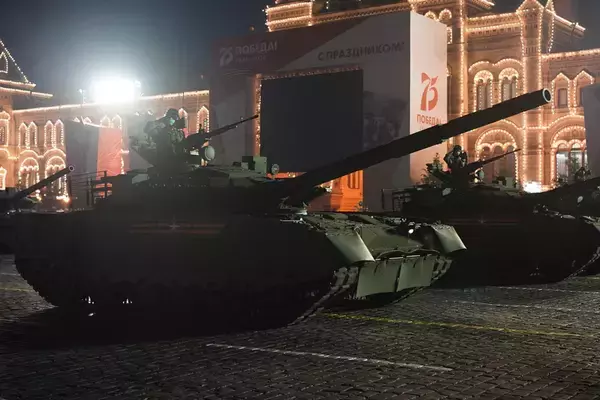 「ロシア「大祖国戦争勝利75周年」記念軍事パレード　赤の広場でリハーサル」の画像