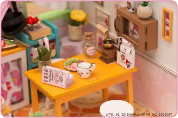「マイメロディ「DIYセット」が巣ごもり需要で販売延長　世界に一つのミニチュアキット」の画像