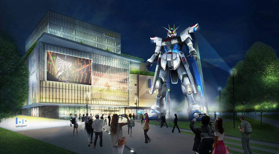 実物大ガンダム立像が2021年に海外進出　上海で「フリーダムガンダム」展示