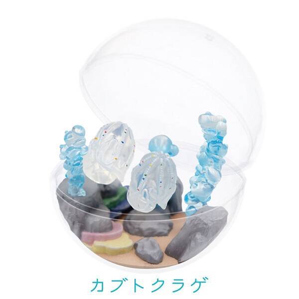 カプセルを水槽に見立てた「カプリウムコレクション クラゲ」　すみだ水族館＆京都水族館限定で登場