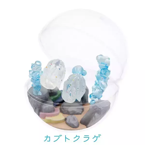 「カプセルを水槽に見立てた「カプリウムコレクション クラゲ」　すみだ水族館＆京都水族館限定で登場」の画像