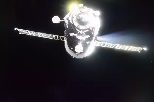 「ロシアのプログレスMS-15補給船　国際宇宙ステーションへ最速記録でドッキング」の画像
