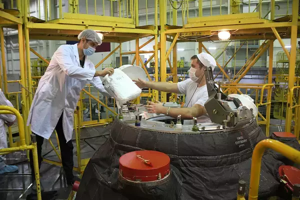 「ロシアのプログレスMS-15補給船　国際宇宙ステーションへ最速記録でドッキング」の画像