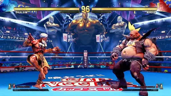 ストリートファイターとカップヌードルが最強タッグ結成！？コラボステージ爆誕