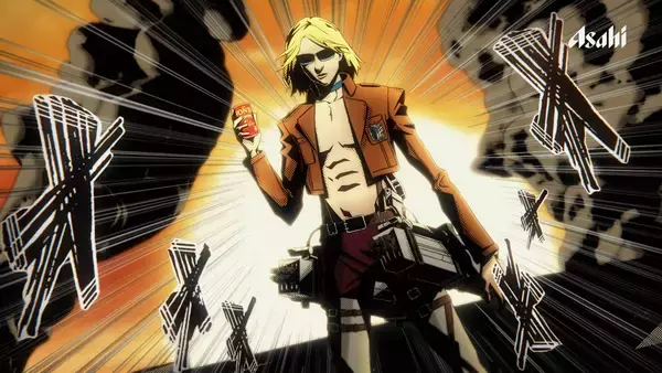 「YOSHIKIが巨人化！アサヒWANDA新CM「進撃のYOSHIKI」」の画像