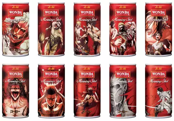 「YOSHIKIが巨人化！アサヒWANDA新CM「進撃のYOSHIKI」」の画像