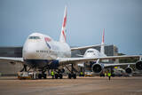 「ブリティッシュ・エアウェイズB747　最後の2機がお別れフライト」の画像4