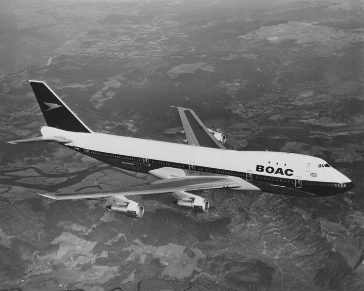 ブリティッシュ・エアウェイズB747　最後の2機がお別れフライト