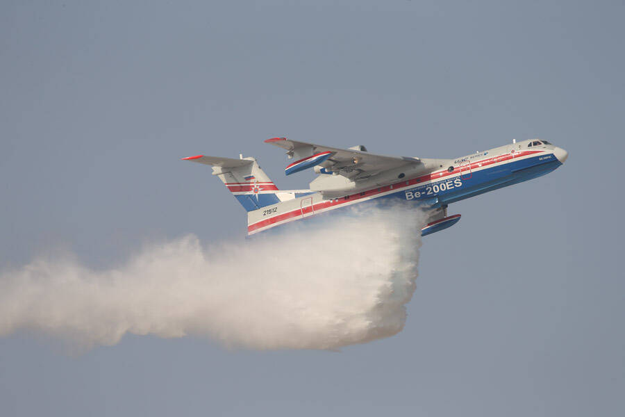 ロシア国営企業　世界の山火事に対応する飛行艇消防隊の組織を提案