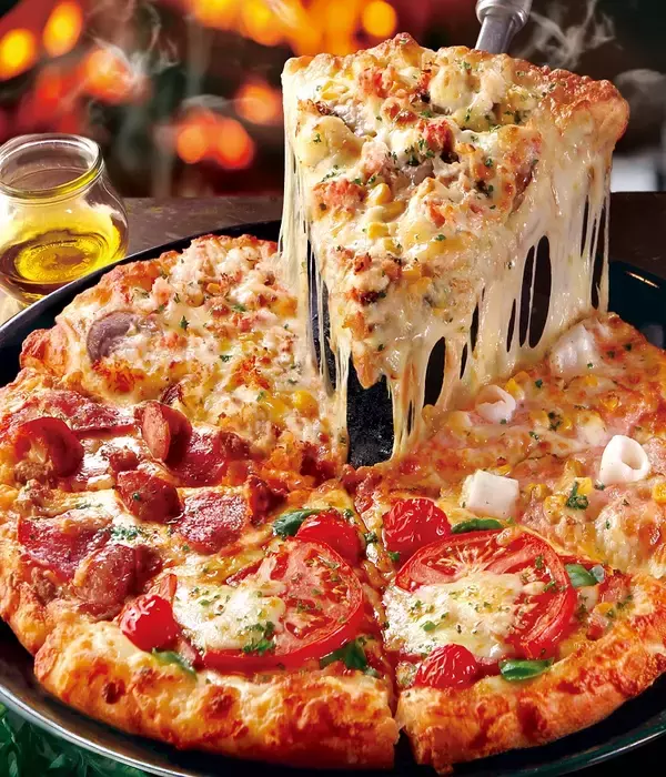 ピザーラのカニが解禁！「カニのよくばりクォーター」が新発売