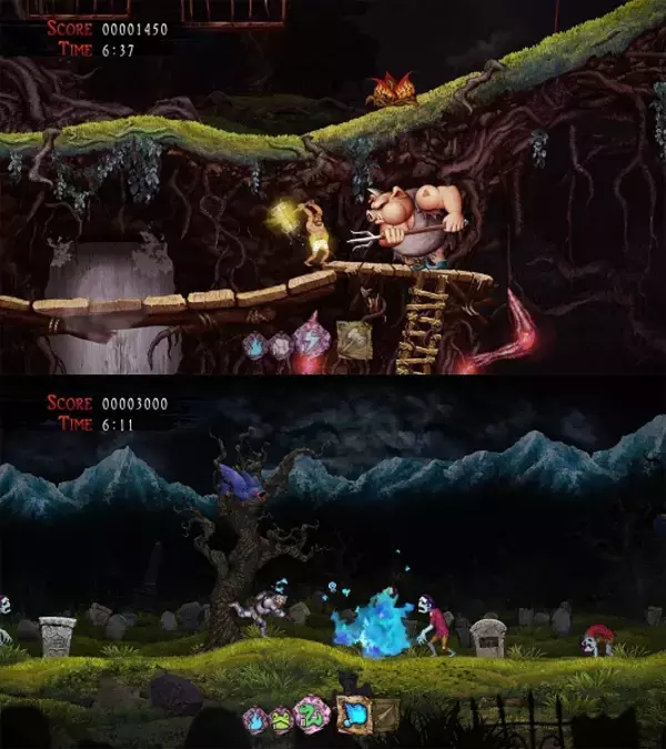 「伝説の「死にゲー」再び　Nintendo Switch用「帰ってきた 魔界村」が配信決定」の画像