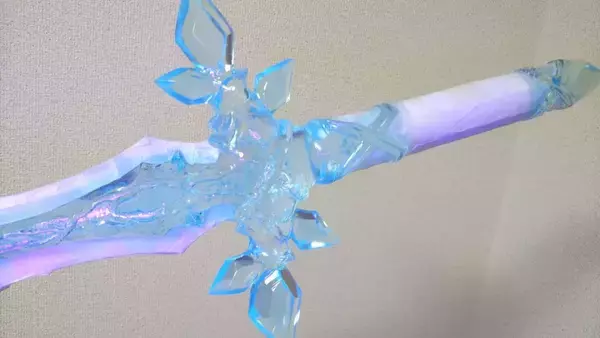 「まさにソードアート　冬の敦賀に舞い降りた「青薔薇の剣」」の画像