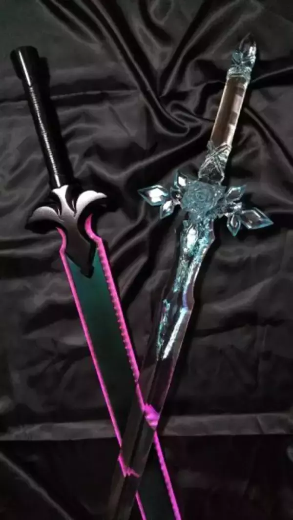 「まさにソードアート　冬の敦賀に舞い降りた「青薔薇の剣」」の画像