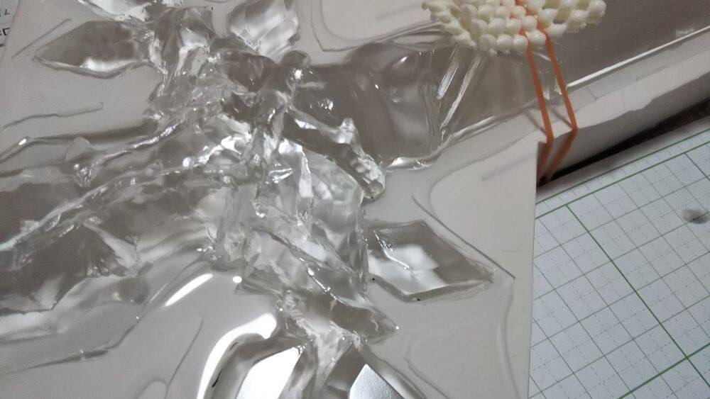 まさにソードアート　冬の敦賀に舞い降りた「青薔薇の剣」