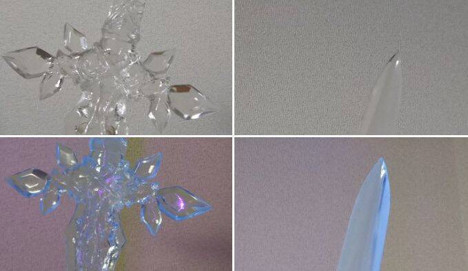 まさにソードアート　冬の敦賀に舞い降りた「青薔薇の剣」