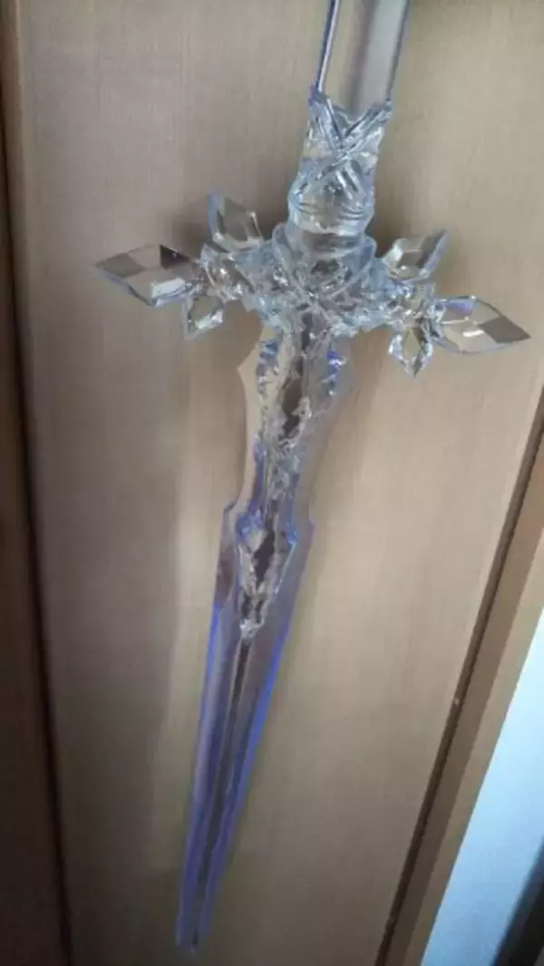 「まさにソードアート　冬の敦賀に舞い降りた「青薔薇の剣」」の画像