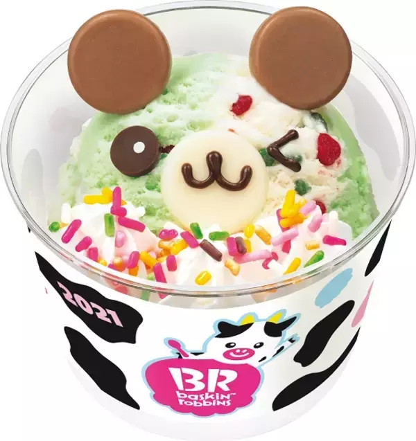 「サーティワンから「ハッピードール うし」発売　モ～かわいい」の画像