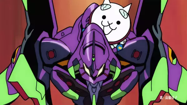 「新世紀エヴァンゲリオン」のOPがにゃんこ大戦争ver.に！90秒CMが1月22日の金曜ローで初公開
