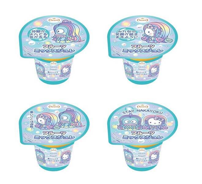 ハローキティとハンギョドンがアマビエに　メッセージ付きスイーツ発売