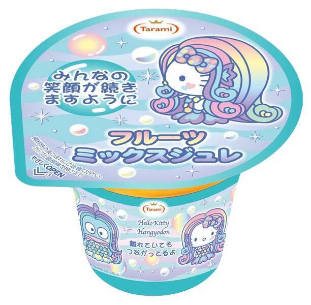 ハローキティとハンギョドンがアマビエに　メッセージ付きスイーツ発売