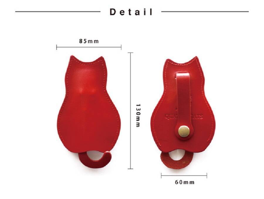 ねこ好きのためのキーケース　各限定1匹「世界にひとつ」カラーの101匹ねこ