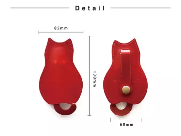 「ねこ好きのためのキーケース　各限定1匹「世界にひとつ」カラーの101匹ねこ」の画像