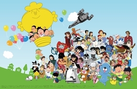 「サザエさん」のアニメ制作会社エイケンが創立50周年　丹波市にて展覧会開催