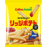 「カルビーの冷凍フライドポテト　サクサク食感にこだわった「リッジポテト」」の画像1