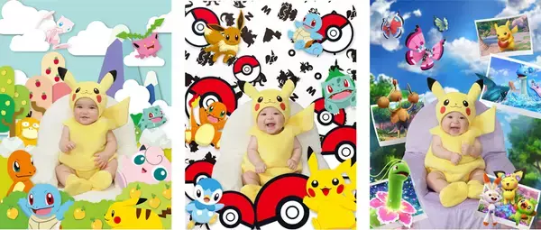 スタジオアリスが赤ちゃん専用「ピカチュウ」衣装導入　ポケモン隠れた着物も