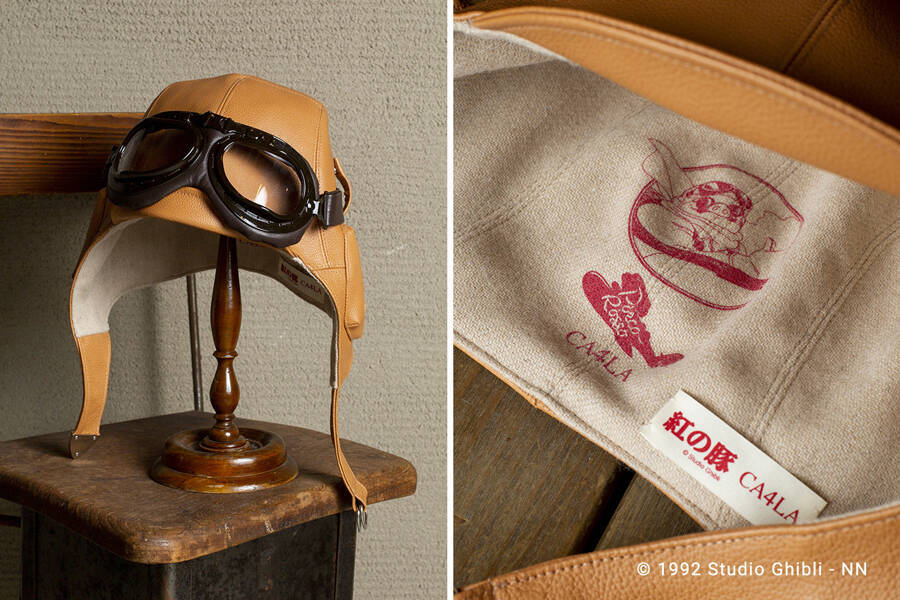 「紅の豚」のポルコの帽子を再現！スタジオジブリ×CA4LAコラボ第2弾