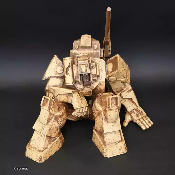 「懐かしSFアニメ「太陽の牙ダグラム」の衝撃シーンを再現　全高約24cmのジャンボソフビ」の画像