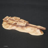 「懐かしSFアニメ「太陽の牙ダグラム」の衝撃シーンを再現　全高約24cmのジャンボソフビ」の画像4