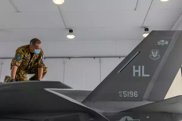 「4か国のF-35が集合！イタリアで共同訓練「ファルコン・ストライク」実施中」の画像