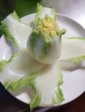 「中華スープをかけると白菜の花が咲く！開水白菜が綺麗すぎる」の画像6