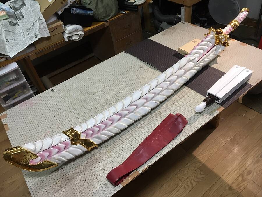 モンハン「タマミツネの太刀」を自作　クオリティもこだわりも凄かった