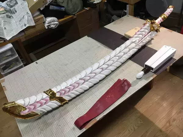 「モンハン「タマミツネの太刀」を自作　クオリティもこだわりも凄かった」の画像