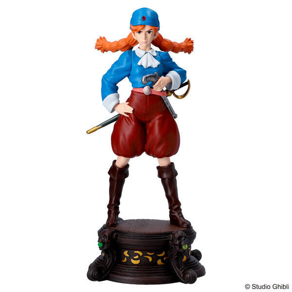 天空の城ラピュタ 18才のドーラがフィギュア化 船室にあった肖像画を再現 21年10月30日 エキサイトニュース