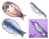 「サンリオキャラが干物に変身　湊町シリーズからシュールな干物型ポーチ」の画像5