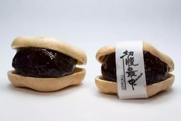 「「忠臣蔵」の発端から320年　ゆかりの和菓子「切腹最中」食べてみた」の画像