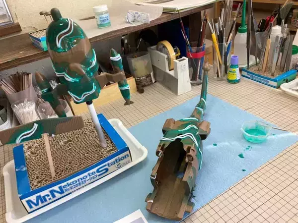 「実機と同じ4翅ローターに改修　陸上自衛隊仕様UH-60JAのRCモデル」の画像